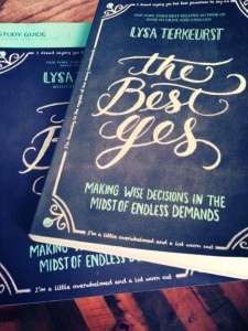 The Best Yes by Lysa Terkeurst